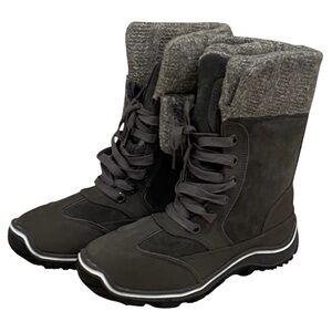 Pajar Canada Grey Suede Ava Winter Boots Women’s Size 6 - Brand New
